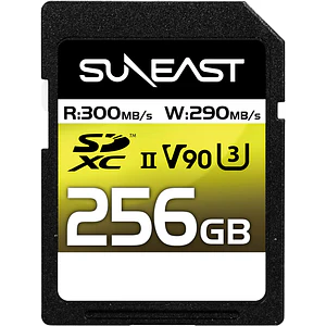Suneast 256GB ULTIMATE PRO SDXC UHS-II V90 Tarjeta de Memoria