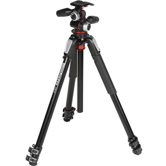 Manfrotto MK055XPRO3-3W trípode de aluminio con 3-vías Cenital - Image 8