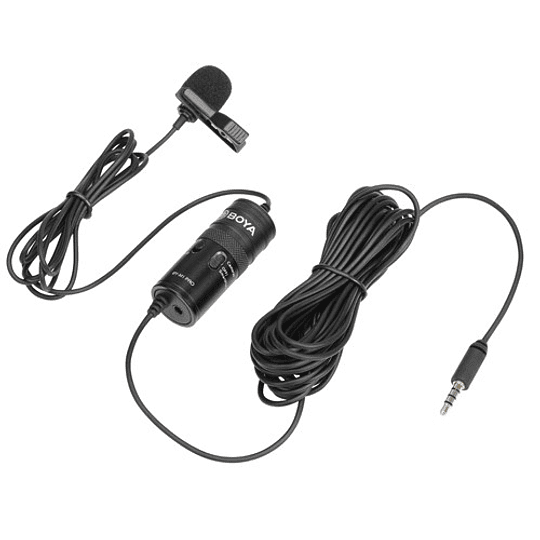 Boya BY-M1-PRO Microfono Lavalier Universal con Monitoreo - Image 4