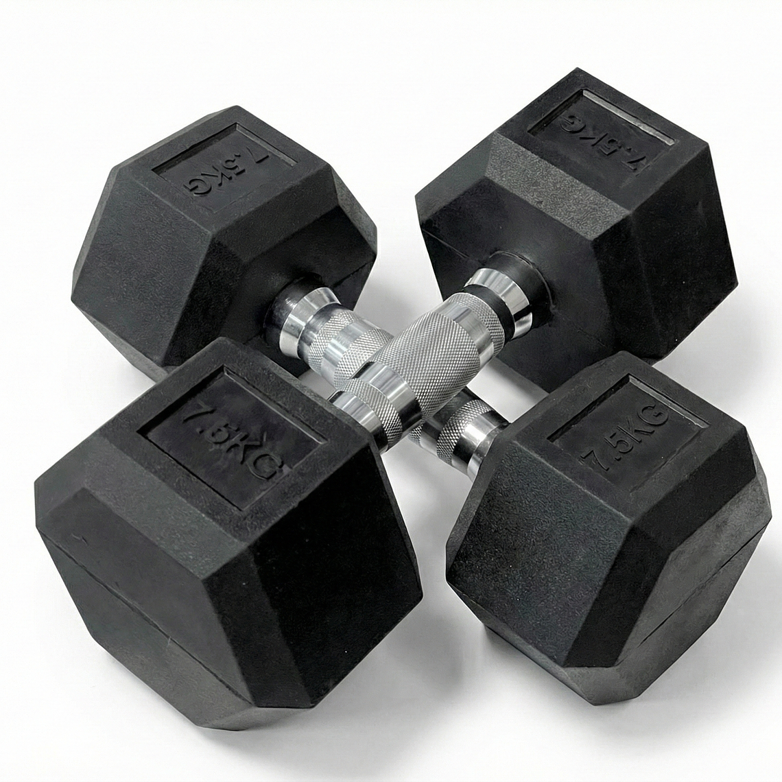 Par Mancuerna Hexagonal 7,5 Kg 1