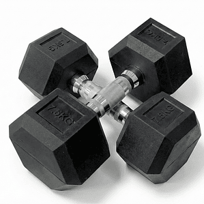 Par Mancuerna Hexagonal 7,5 Kg
