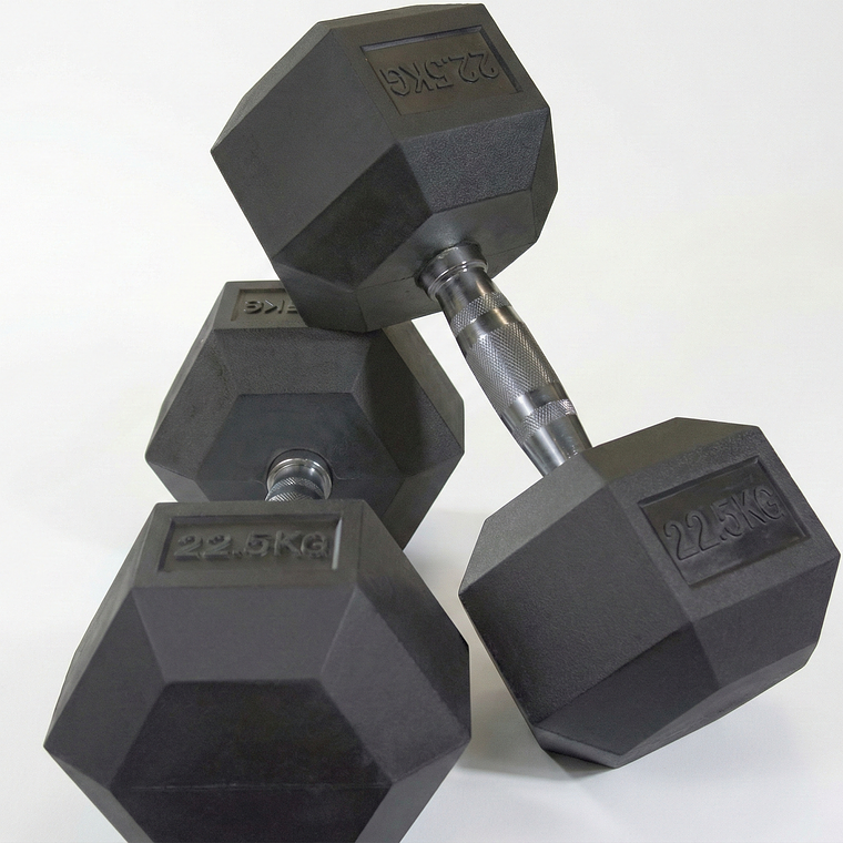 Par Mancuerna Hexagonal 22,5 Kg 1