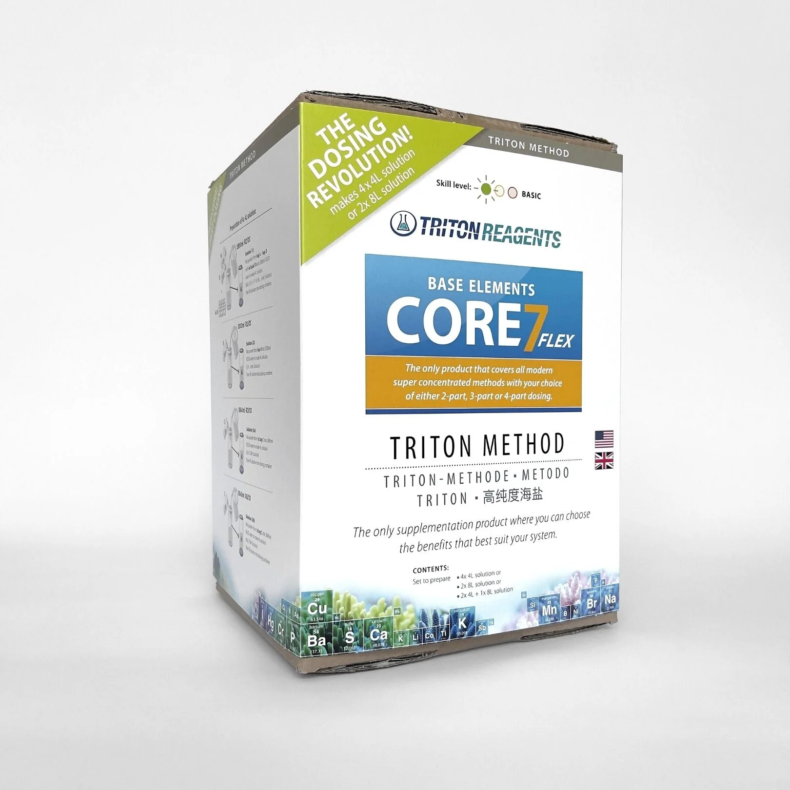 Core7 Flex Base Elements Bulk Edition Método Triton 4x4L