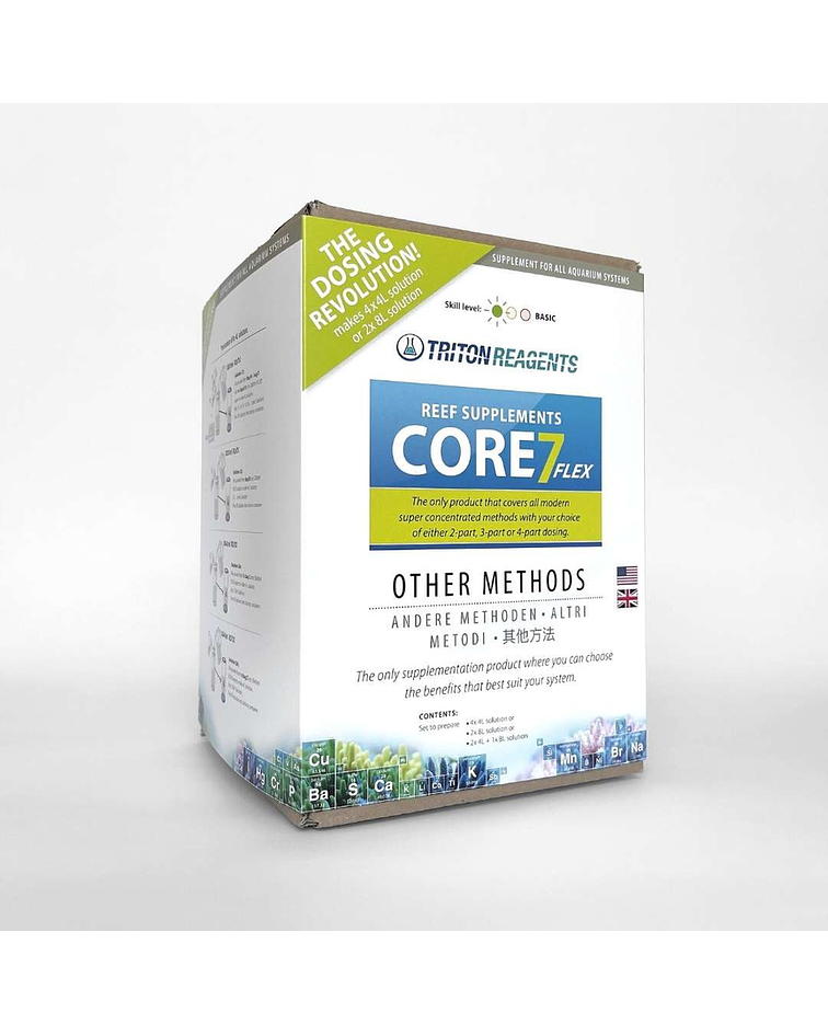 Core7 Flex Reef Supplements Bulk Edition Otros Métodos 4x4L