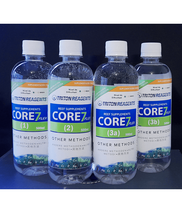 Core7 Flex Reef Supplements 4 x 500ml (Preparado)