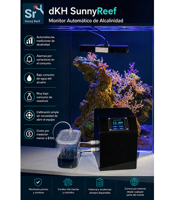 dKH SunnyReef - Monitor Automático de Alcalinidad