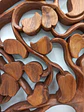 Painel Artesanal em Madeira Suar - Árvore da vida Amor de 40cm - Thumbnail 2