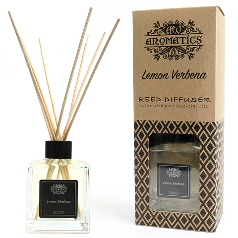 Difusor de Cana com Óleos Essenciais - Aromatics Limão Verbena