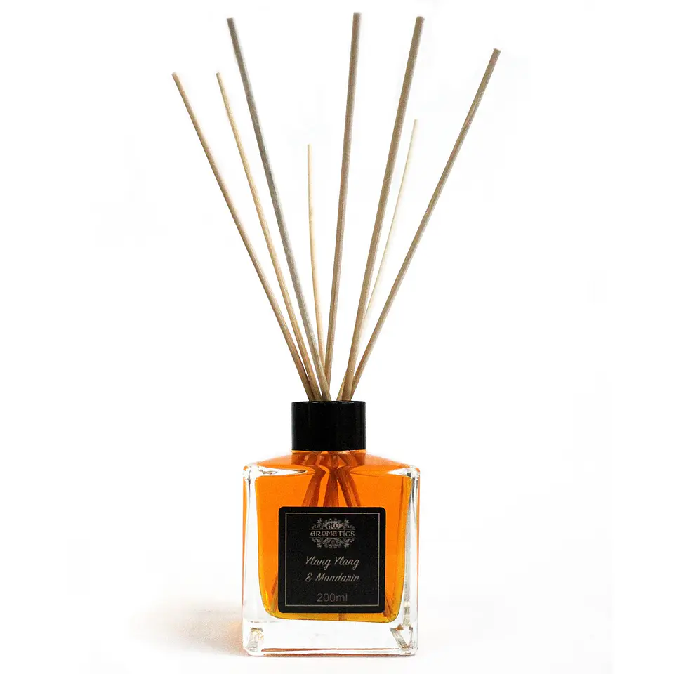 Difusor de Cana com Óleos Essenciais - Aromatics Ylang Ylang e Tangerina 2