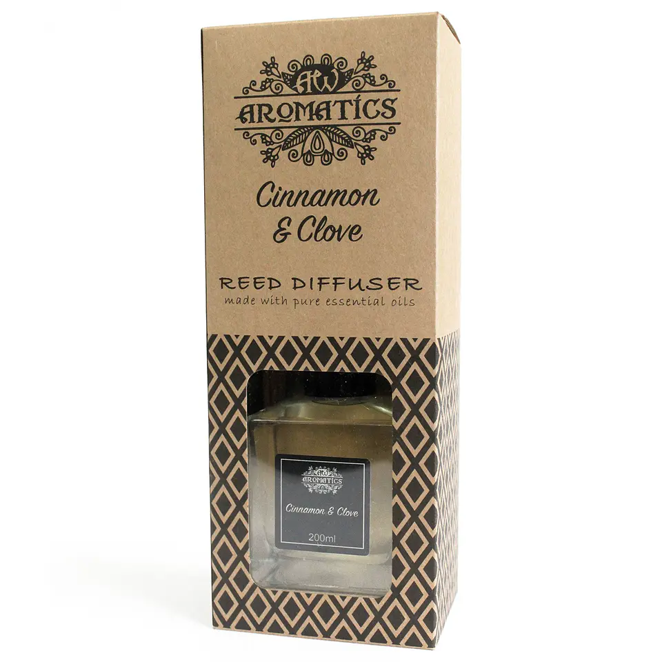 Difusor de Cana com Óleos Essenciais - Aromatics Canela e Cravo 3