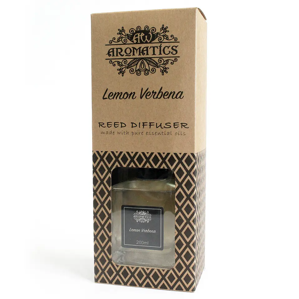 Difusor de Cana com Óleos Essenciais - Aromatics Limão Verbena 3