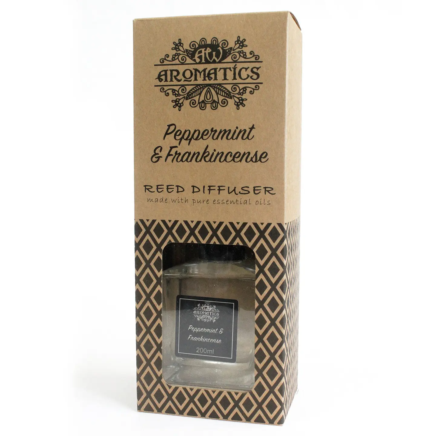 Difusor de Cana com Óleos Essenciais - Aromatics Menta e Incenso 3