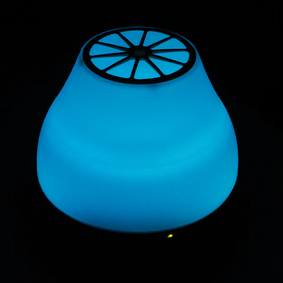 Atomizador vienense - Alto-falante Bluetooth - USB - Mudança de cor - Temporizador 3