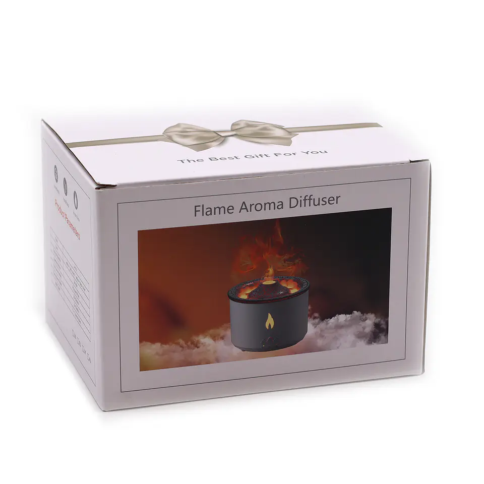 Difusor Aromático Vulcão LED Duas Cores 2