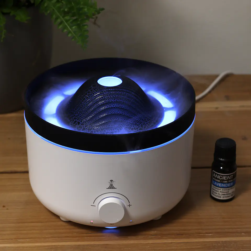 Difusor de Aroma Grande Efeito Vulcão (plugue) Duas Cores 1