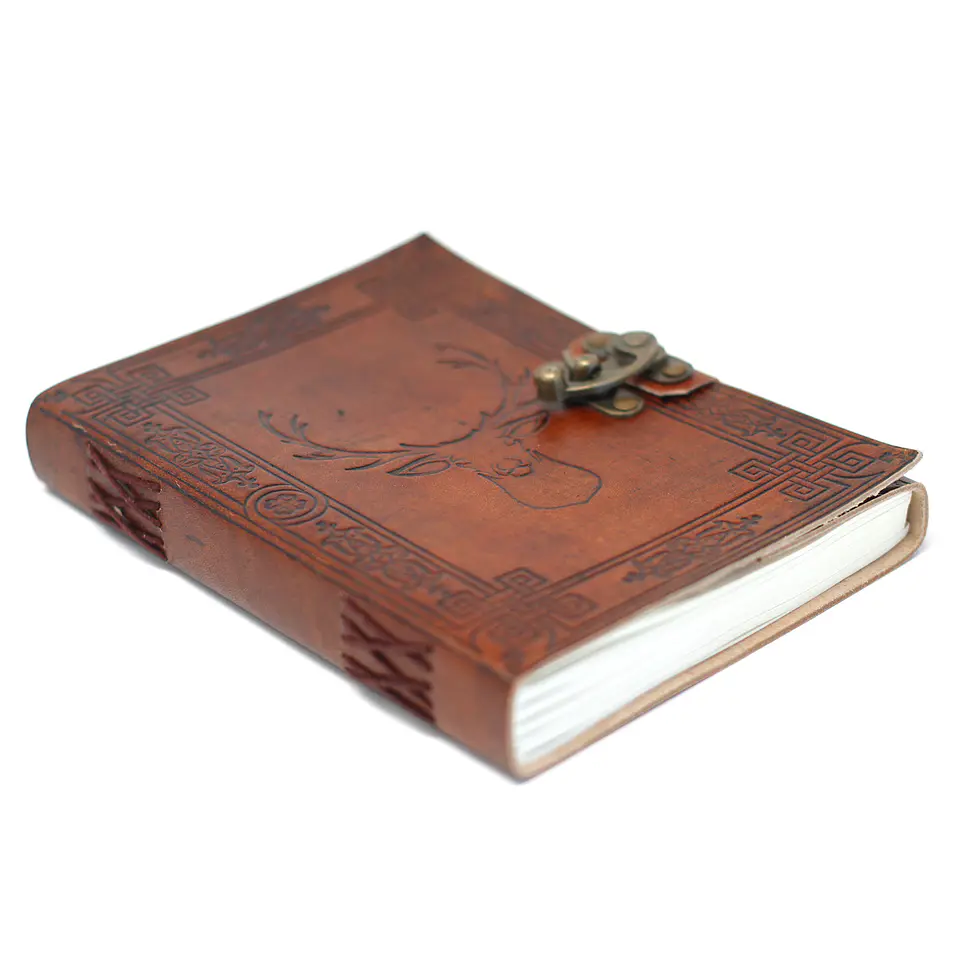 Caderno em Pele de Veado (20x15 cm) 1