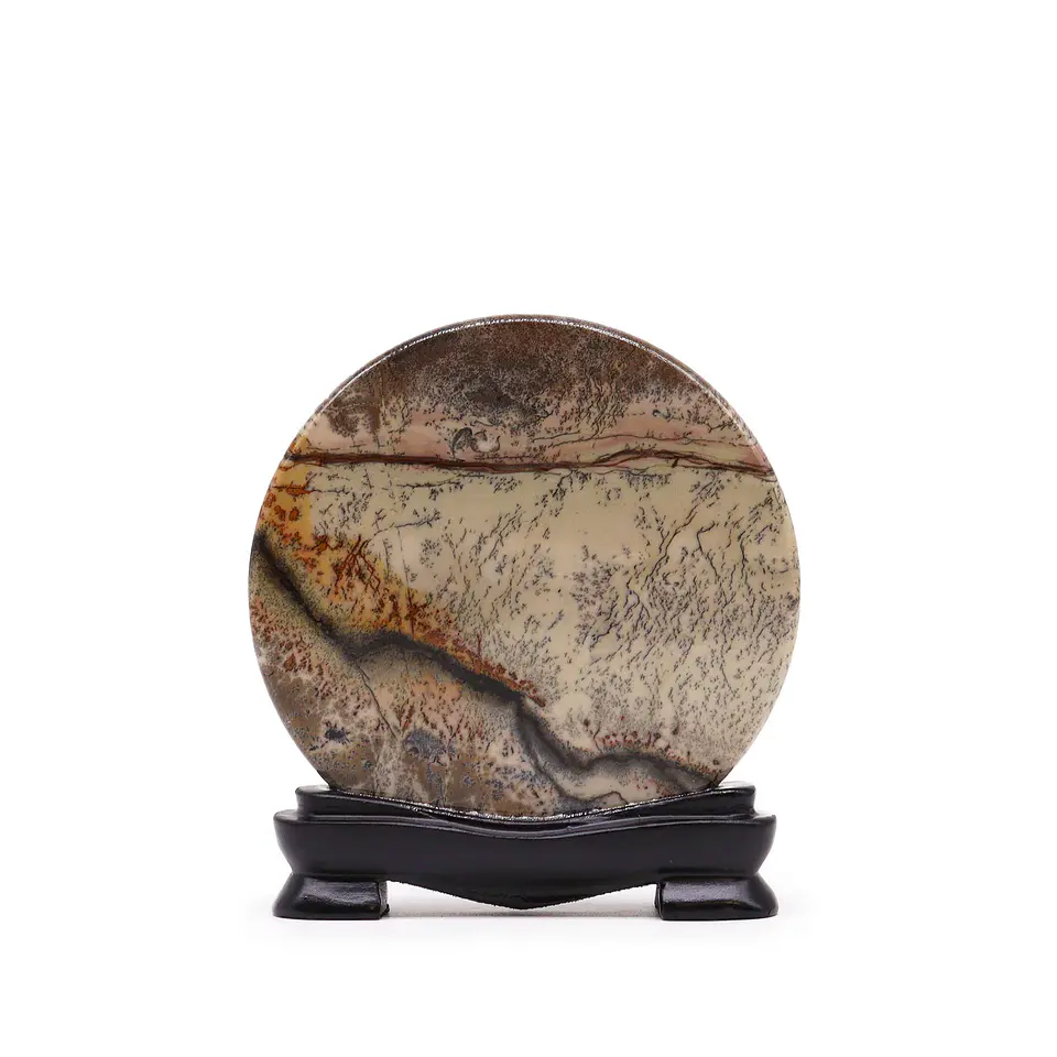 Pedra Natural com imagem Guohua - Disco 1