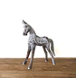 Cavalo Antigo em Madeira Albasia - 32 cm - Thumbnail 2