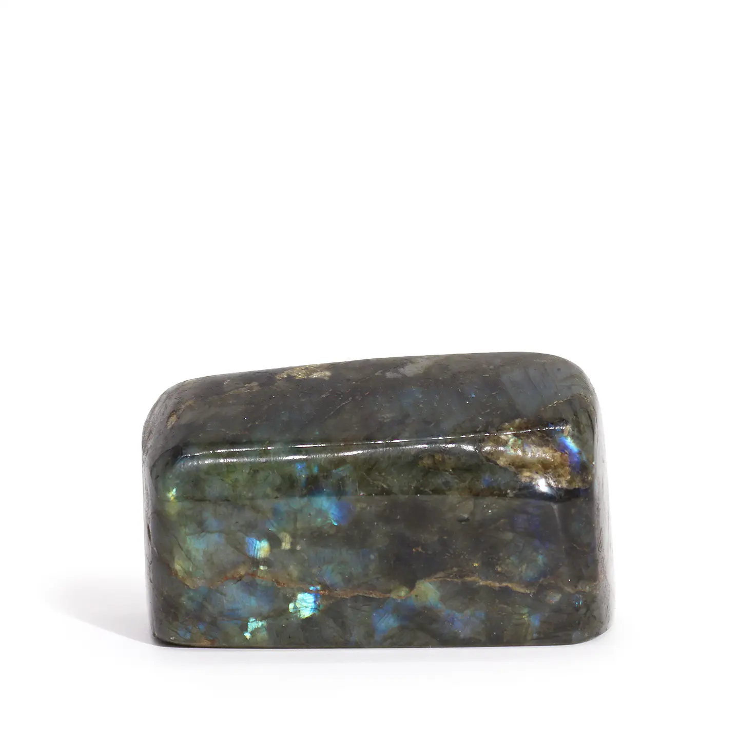 Pedras médias de labradorite de Madagáscar (aproximadamente 250-370g 65-90mm) 1