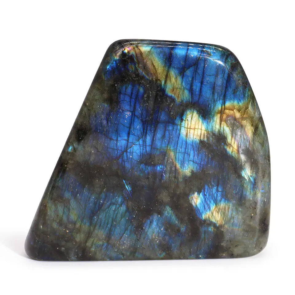 Pedra Grande de Labradorita do Madagascar (aproximadamente 900-1100g 100-170mm) 1