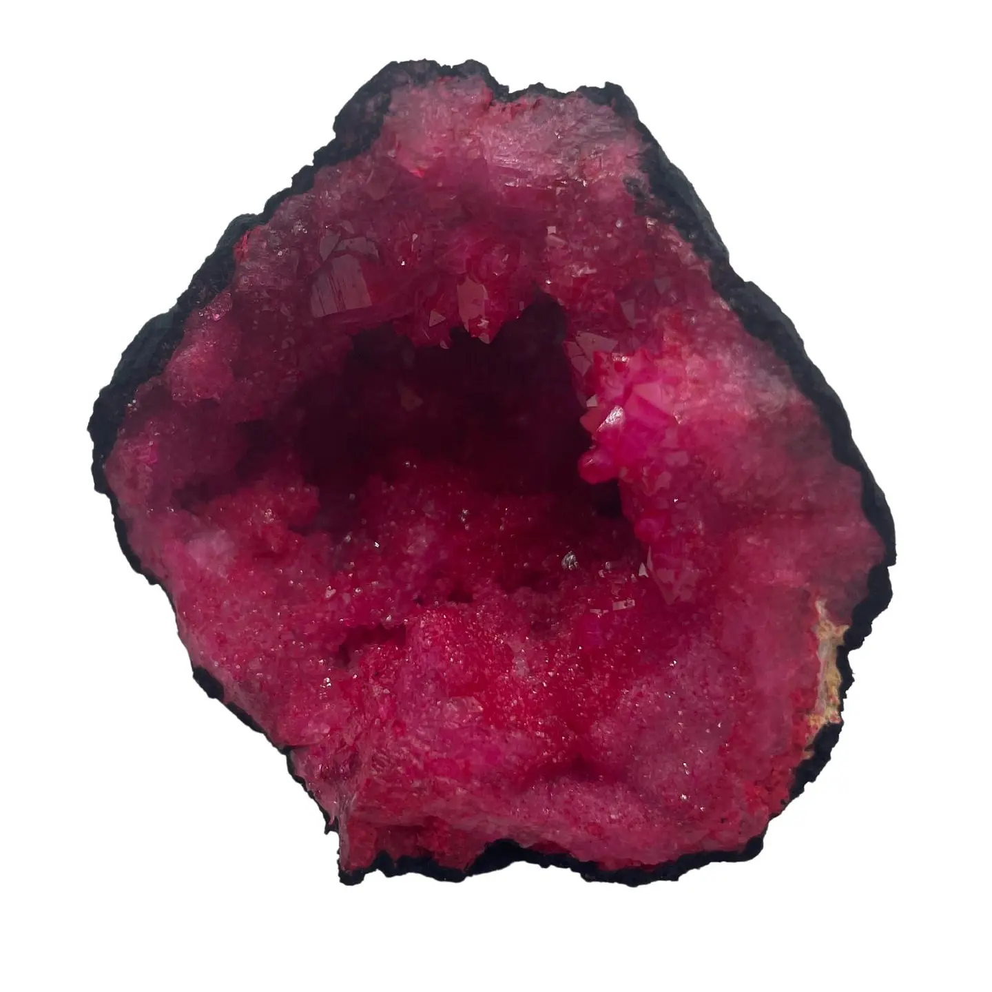 Geodos de Calcita Coloridos - Pedra Negra - Vermelho Escuro (8.5x6 (cm)) 4