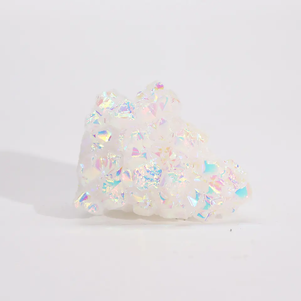 Quartzo natural aprimorado pequeno - Quartzo Angel Aura (aproximadamente 40-65gm 3,5-5cm) 4