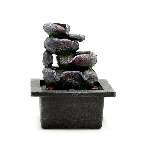 Fonte de Água em Poliresina - Cascata 20 cm