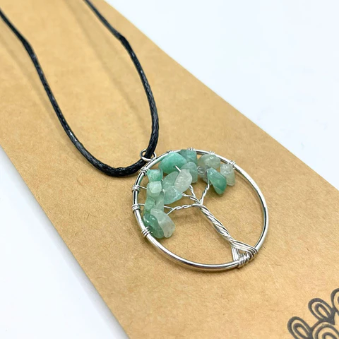 Colar Árvore da Vida - Jade