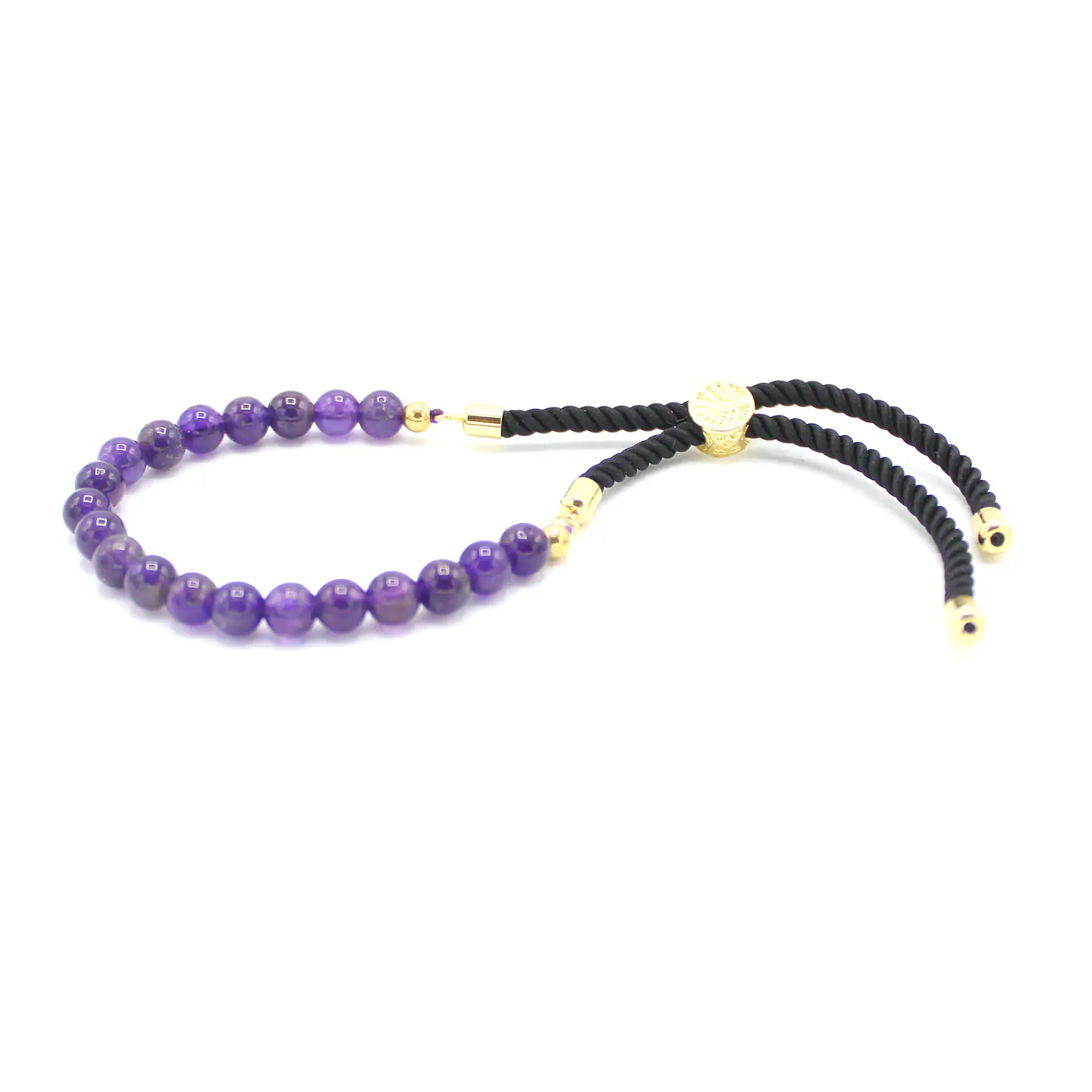 Pulseira Ajustável de Ametista 1