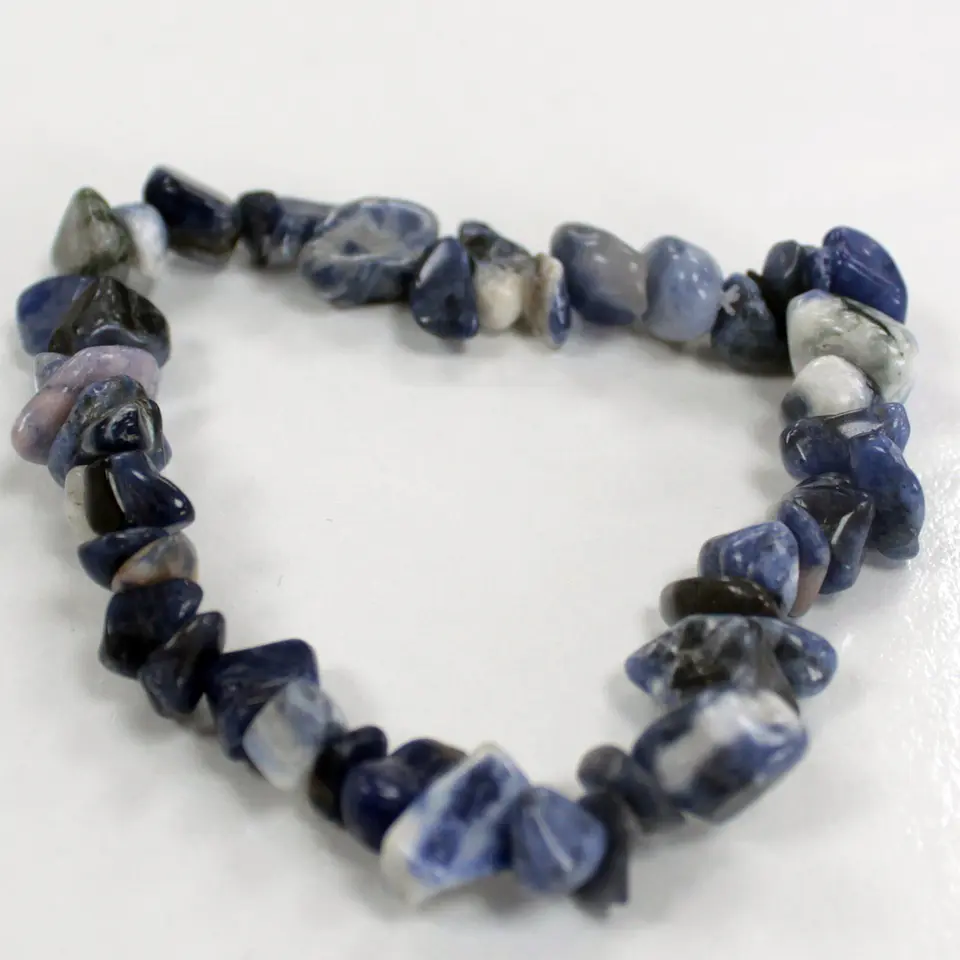 Pulseira Fragmentos de Pedras Preciosas - Sodalita 3