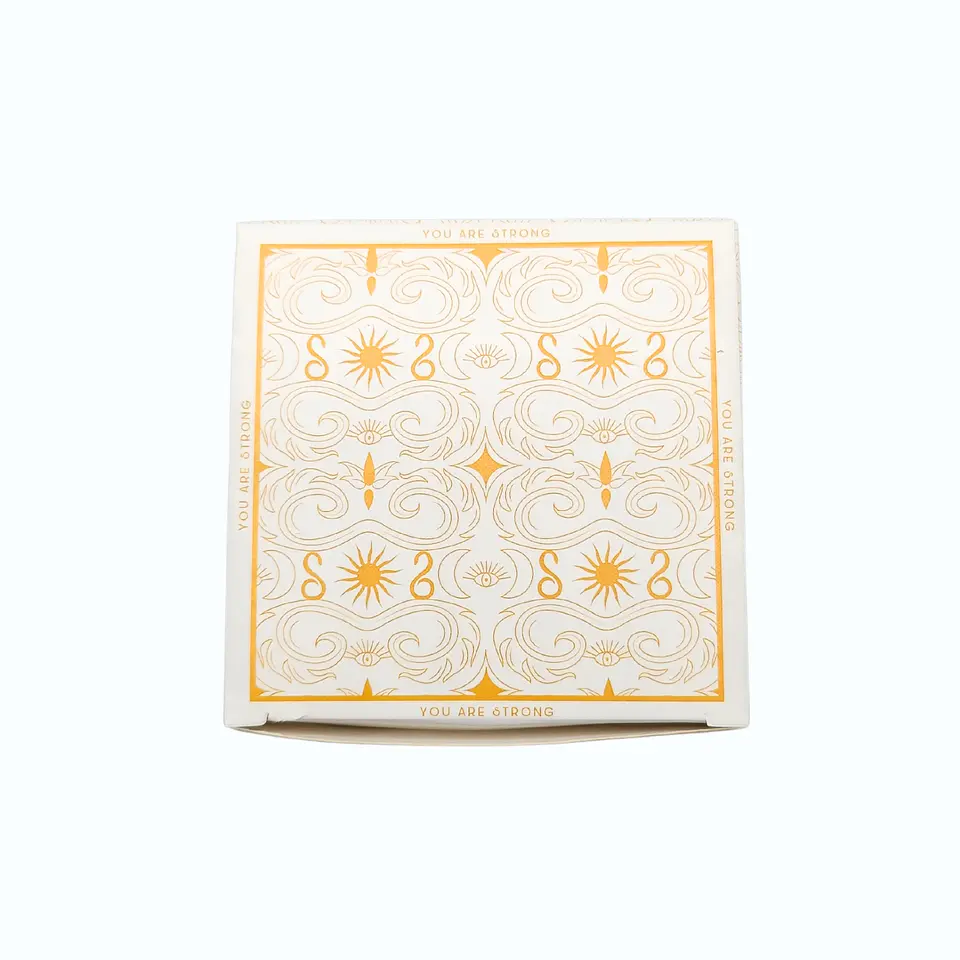 Vela Perfumada Floral com Quartzo Natural - Leon 3