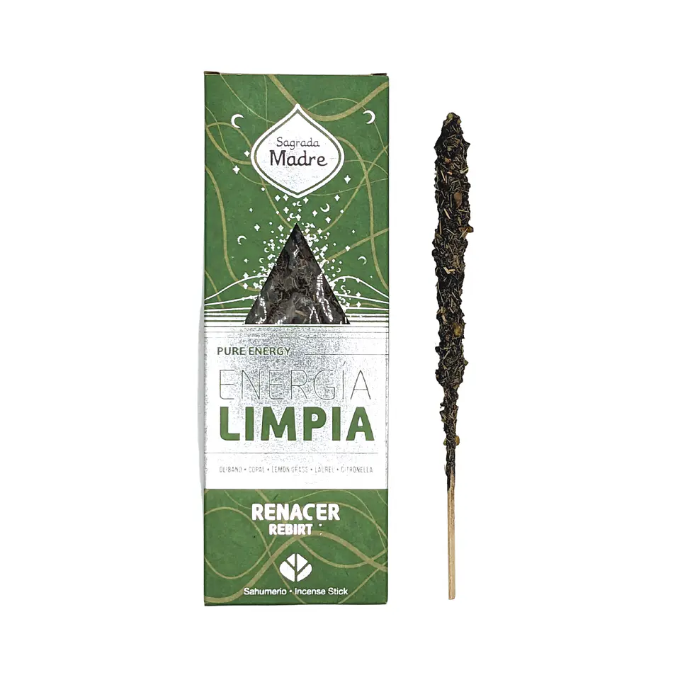 Incenso Natural em Bastão para Limpeza de Ambientes – Energia Limpa Renascer 1