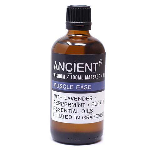 Óleo de Massagem Aromático com Lavanda, Hortelã-Pimenta e Eucalipto – 100 ml