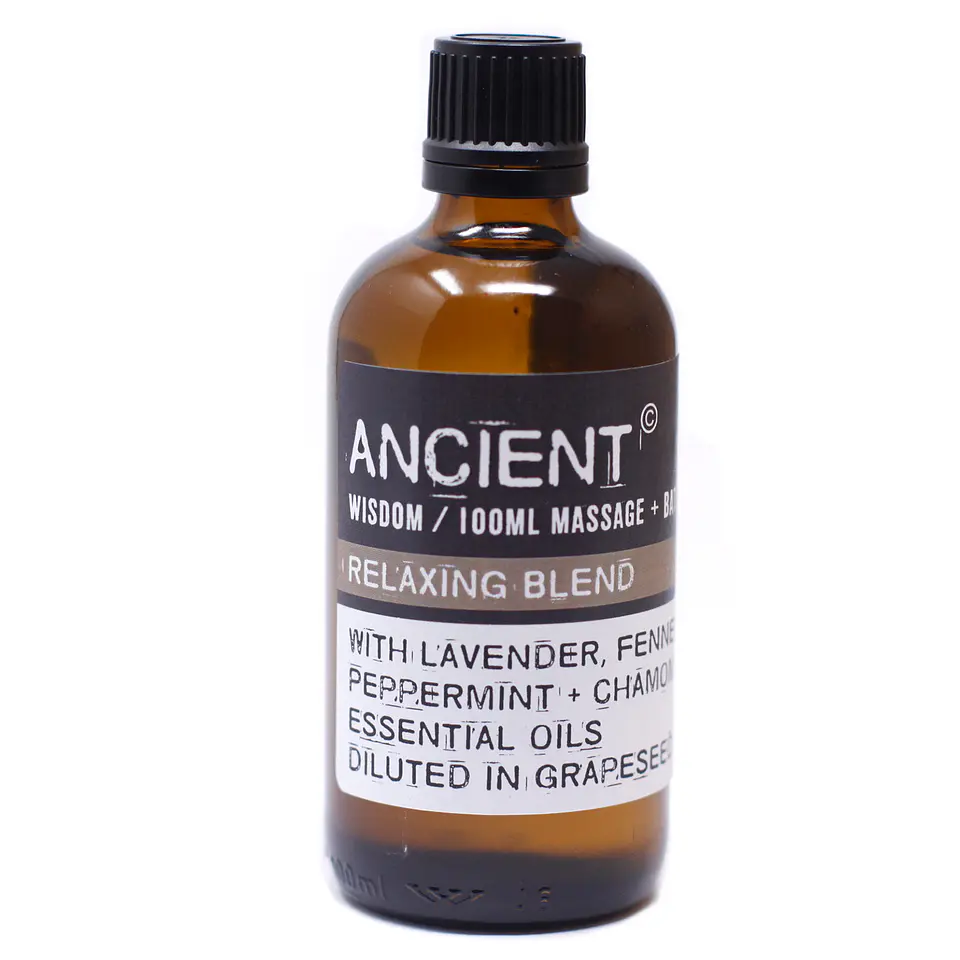 Óleo de Massagem Aromático com Lavanda, Hortelã-Pimenta e Camomila – 100 ml 1