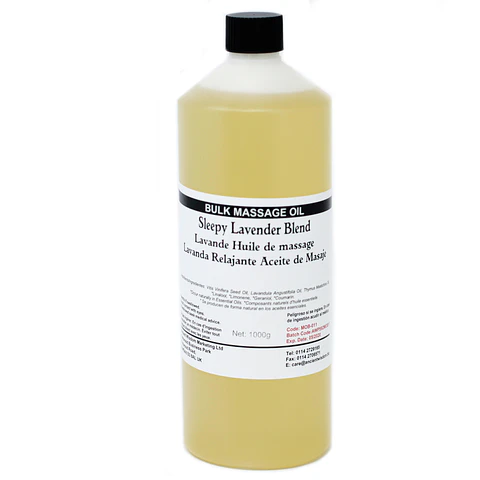 Óleo de Massagem Aromático com Lavanda – Formato Profissional 1 kg