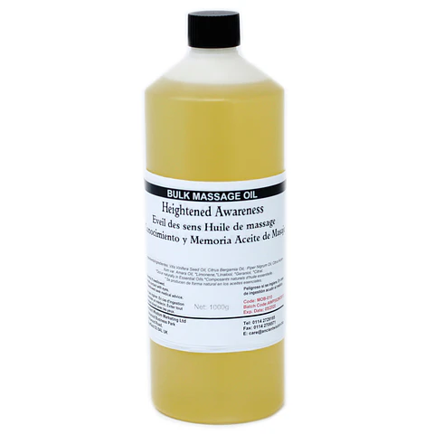 Óleo de Massagem Aromático com Bergamota e Pimenta-Preta – Formato Profissional 1 kg