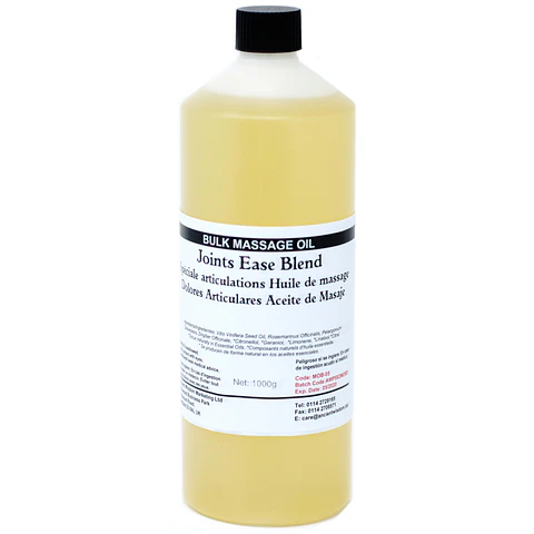 Óleo de Massagem 1kg - Para articulações (Alecrim, Gengibre e Gerânio)