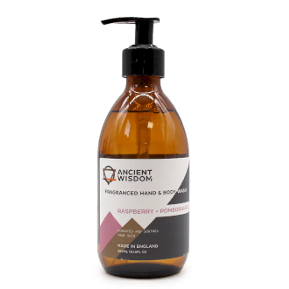 Sabonete Líquido para Mãos e Corpo - Framboesa e Romã  300 ml 1