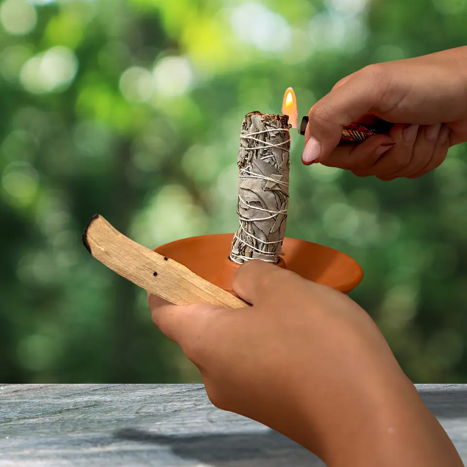 Suporte com Feixes para Queimador de Palo Santo 2