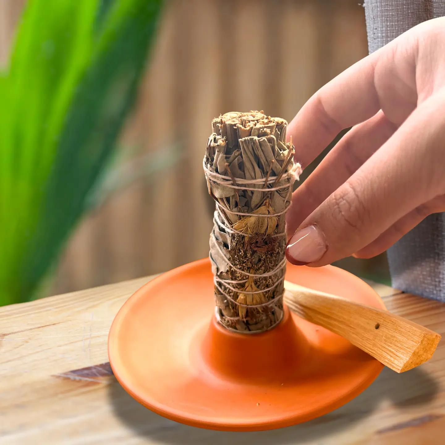 Suporte com Feixes para Queimador de Palo Santo 3