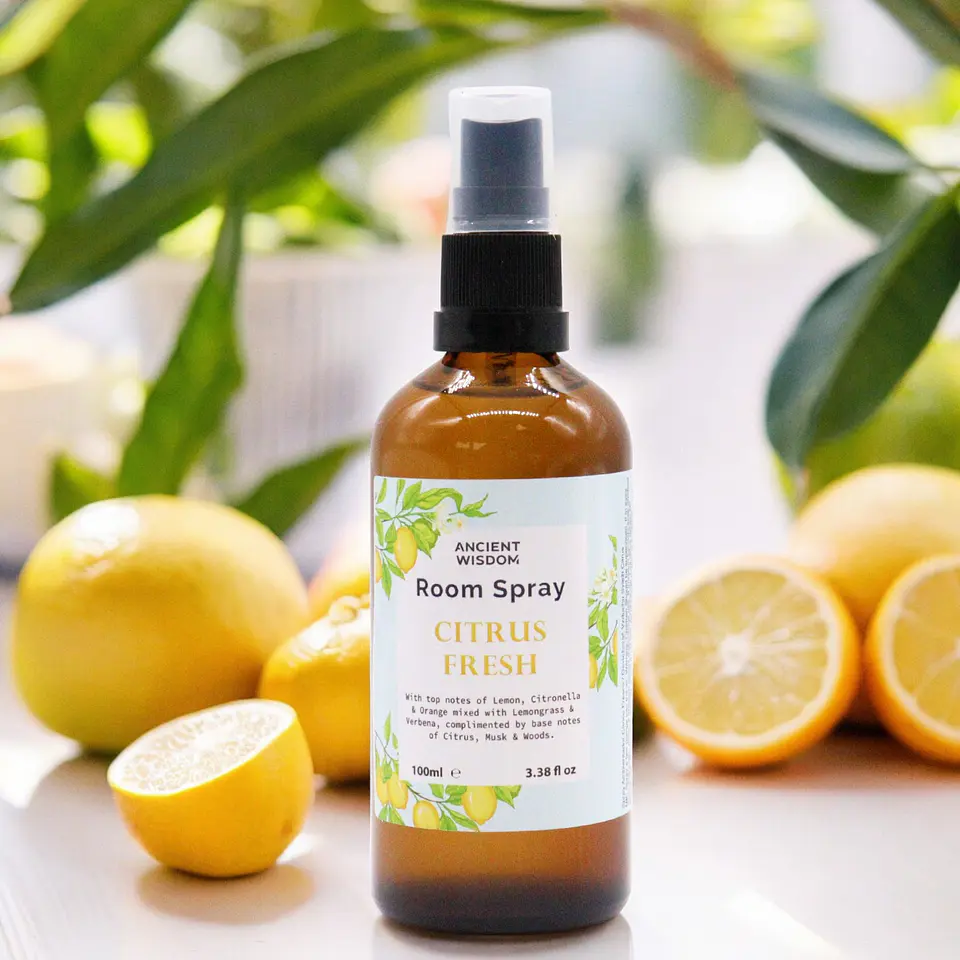 Spray Aromatizador Água de Hamamelis Virginiana – Cítricos Frescos 100ml 1