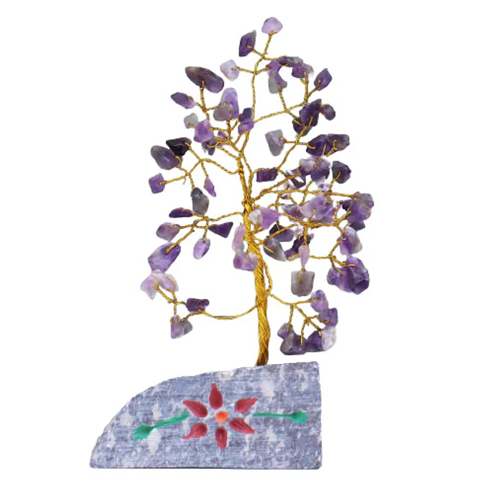 Árvore Decorativa com Ametista Natural – 80 Pedras 2