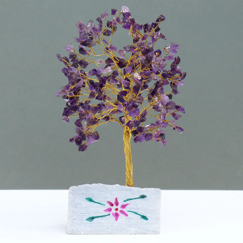 Árvore Decorativa com Ametista Natural – 320 Pedras 2