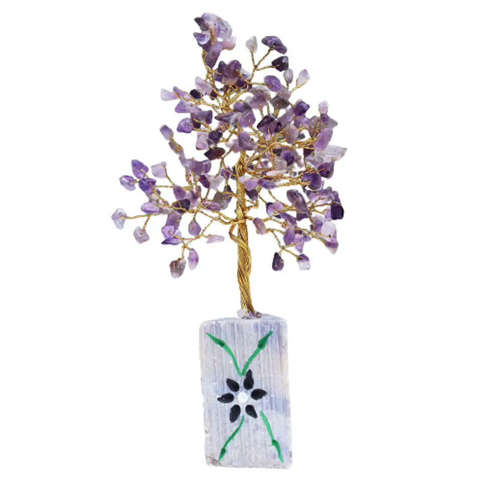 Árvore Decorativa com Ametista Natural – 160 Pedras 2