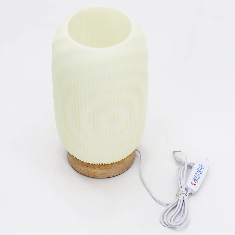 Candeeiro Decorativo New Wave – USB – 3 Níveis de Intensidade – Modelo Trançada Moderna 2