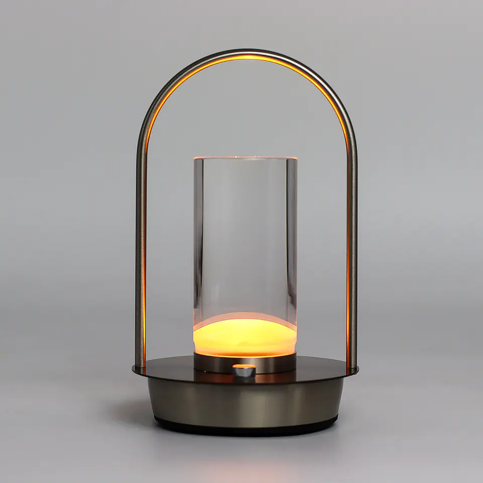 Candeeiro de Toque - Lanterna de Cristal - USB (C) - Recarregável 1