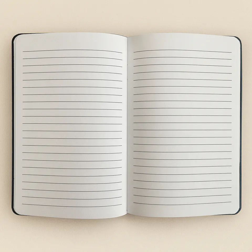 Caderno Aveludado - Faz Acontecer - 80 Páginas - Verde Escuro 2