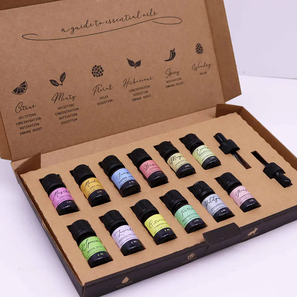 Conjunto de Óleos Essenciais de Aromaterapia - Primavera 4