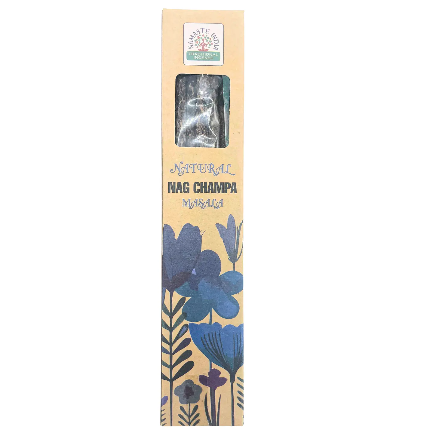 Incenso Masala Botânico Natural Nag Champa em Vareta Tradicional Indiana 1