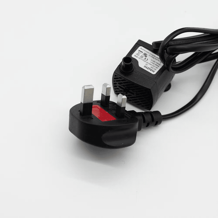 Fonte de água decorativa de mesa - Recipiente para água e esfera de vidro 3